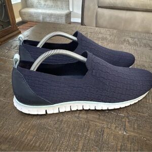 Cole Haan Zerogrand Stitchlite Slip On Loafers Womens 11 Navy Comfort Sneakers
